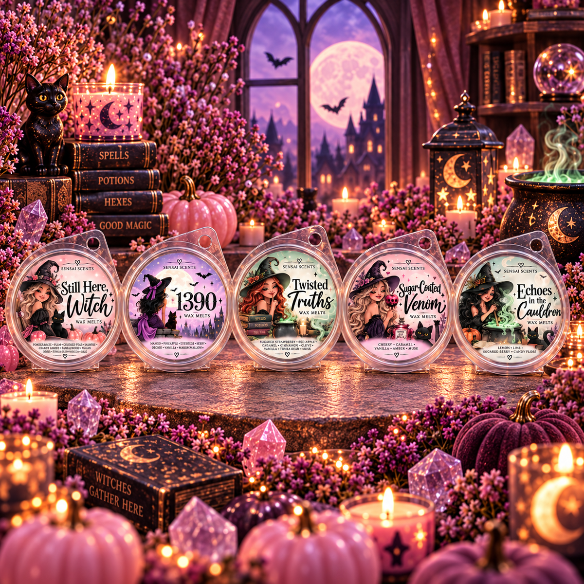 Halloween House Blend Wax Melt Collection