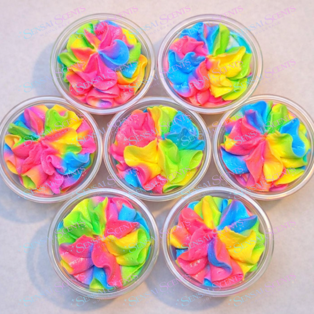 Mini Neon Whipped Soaps