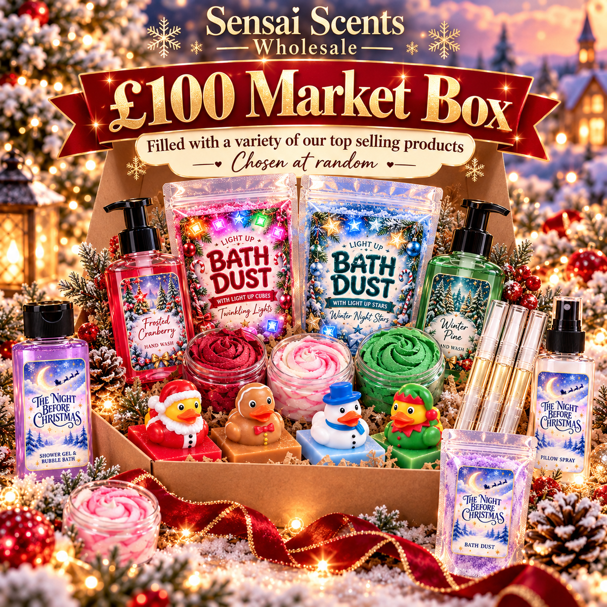 Christmas Market Boxes - £100