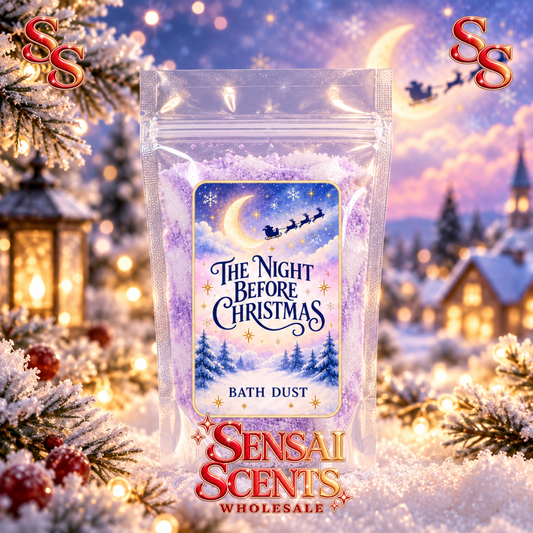 The Night Before Christmas Bath Dust
