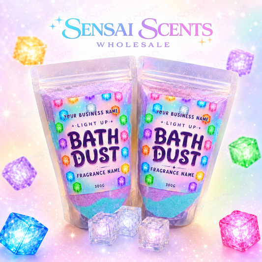 Wholesale Light Up Bath Dust