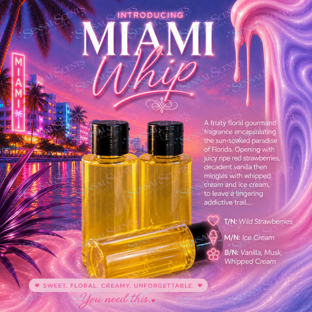 New Miami Whip  - Body Oil – Lightweight Nourishing Oil